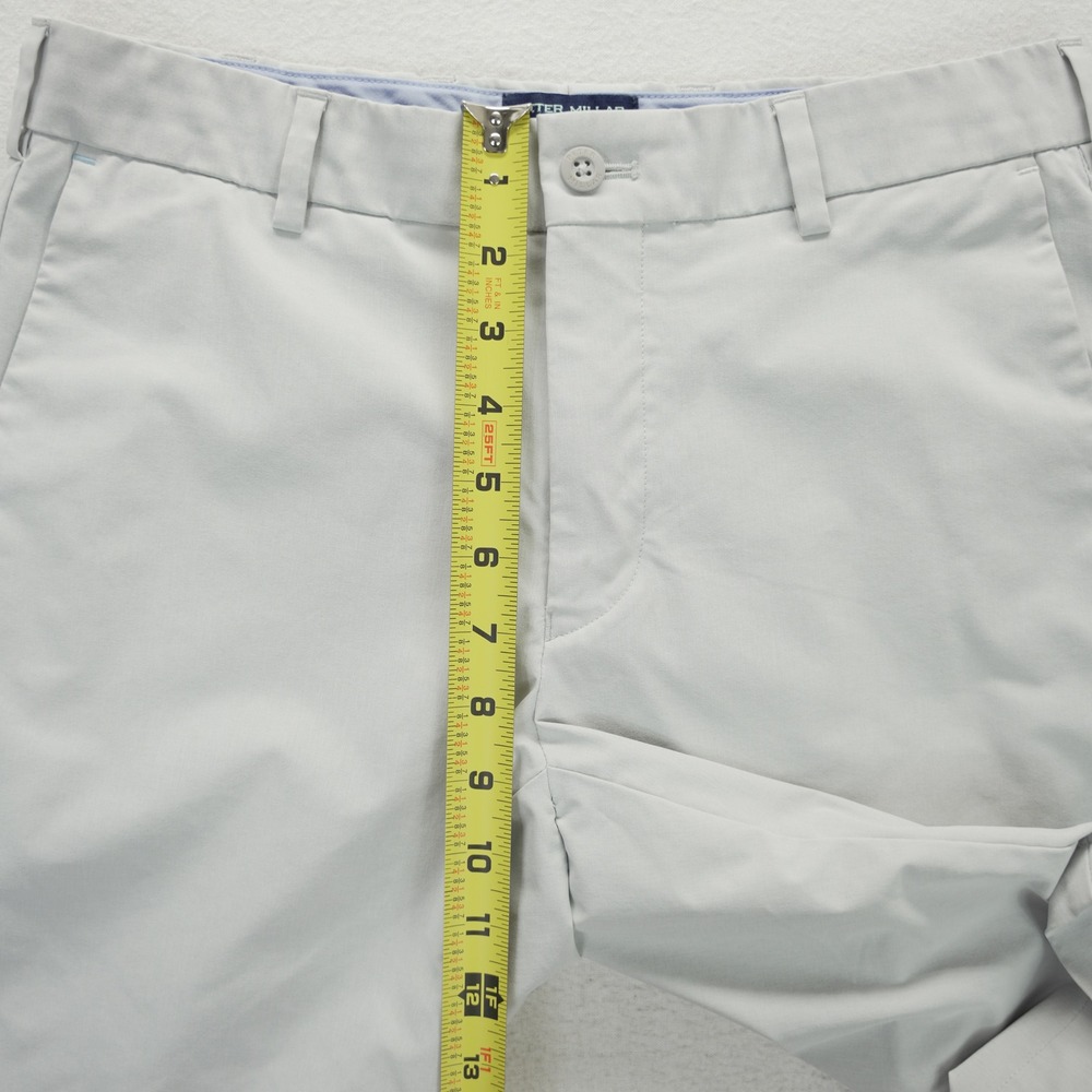 Peter Millar Crown Crafted Surge Performance Shorts Gray Tailored Fit Mens 30 - Picture 4 of 10